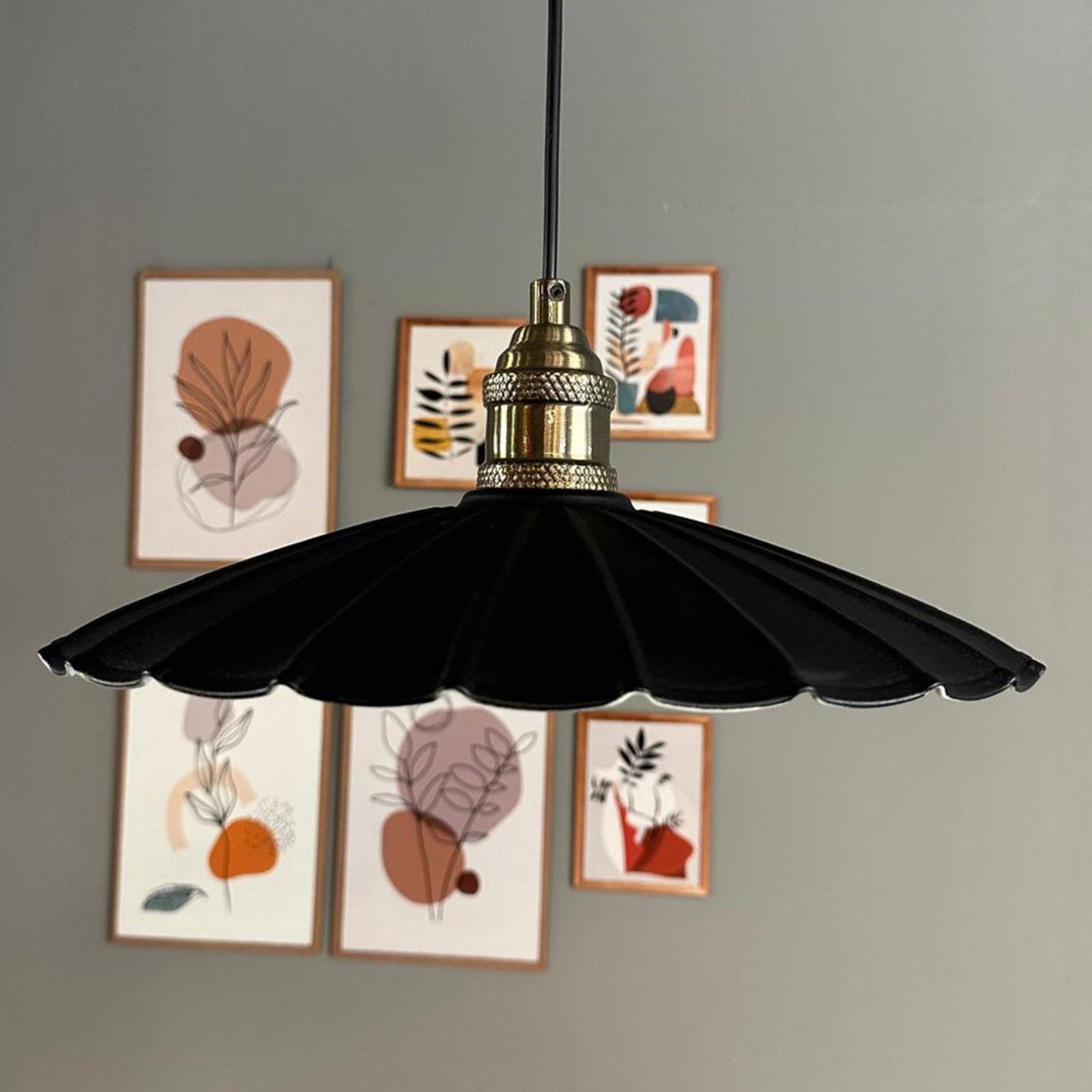 bamyum Risso Pendelleuchte Ø34 cm, Hängelampe Vintage